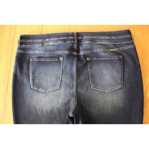 Plus Size KanCan High Rise Ripped Cropped Jeans 24 - Picture 10 of 10